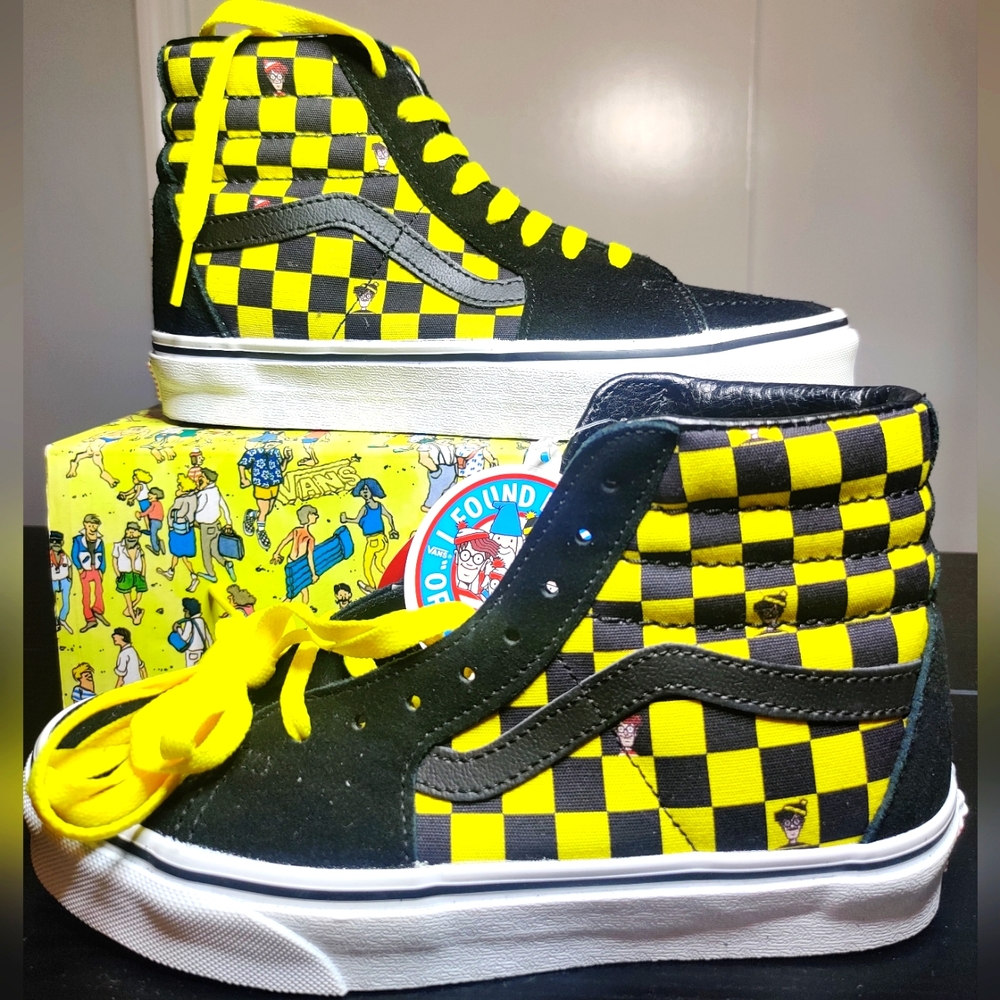 Vans x Where's Waldo Sk8 Hi *RARE*